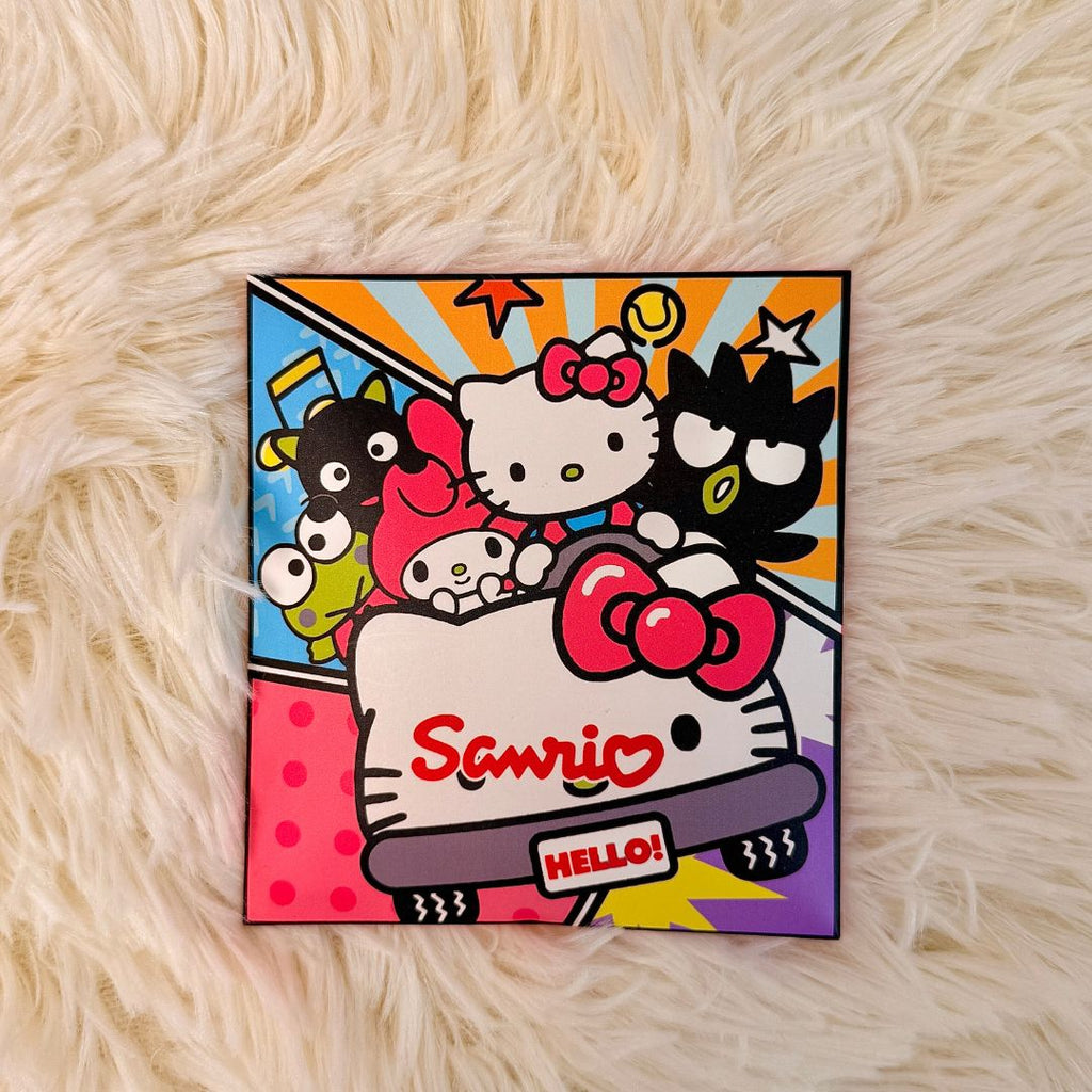 Retro Pop Sanrio Friends Card Sticker Decals - Hello Kitty Transit/ID Card Cover