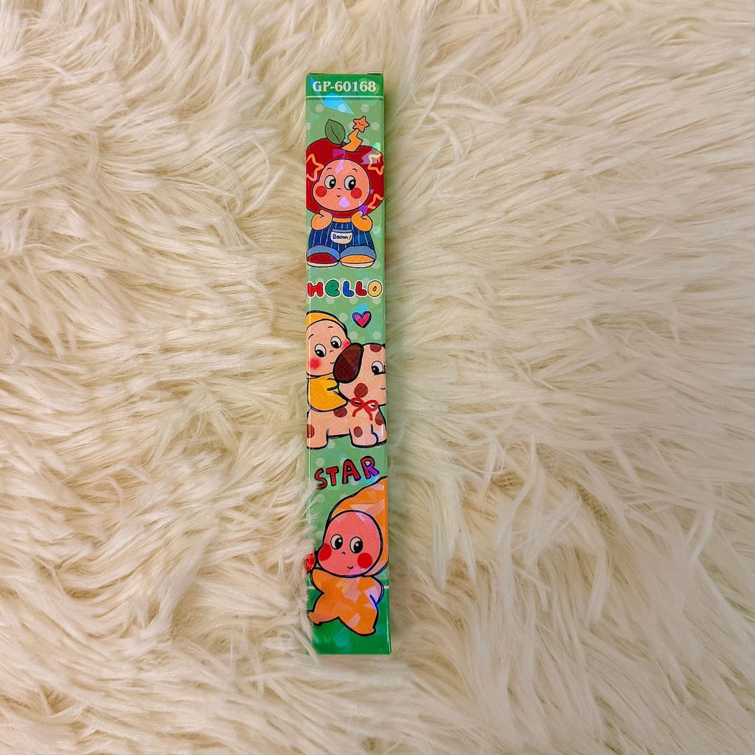 Twinkle Twinkle 'Hello Star' Ballpoint Pen Set - Orange & Green Pair