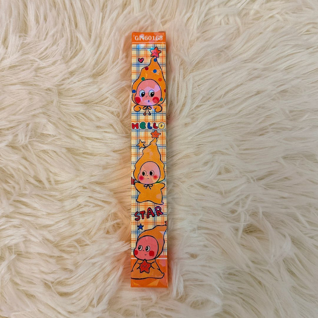 Twinkle Twinkle 'Hello Star' Ballpoint Pen Set - Orange & Green Pair