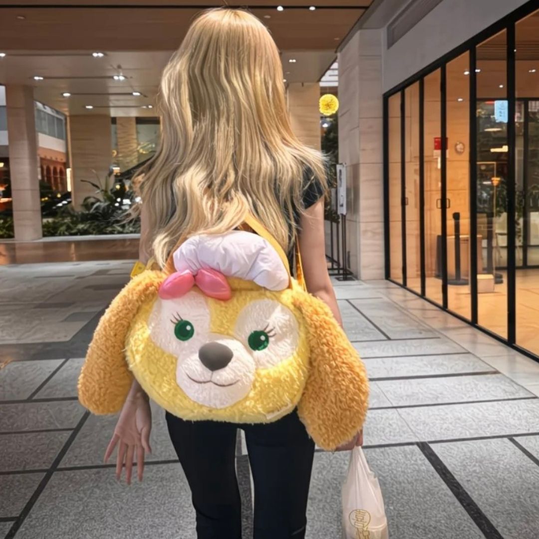 Disney CookieAnn Jumbo Plush Crossbody Bag - Duffy & Friends Chef Pup