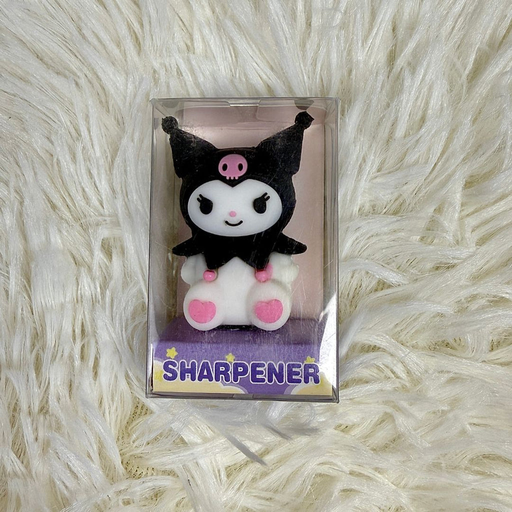 Sanrio 3D Figure Pencil Sharpener - Hello Kitty & Kuromi Desk Pet