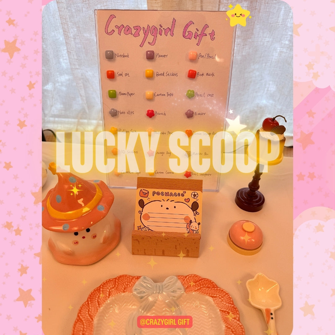 Stationery Lucky Scoop (Only Stationery)